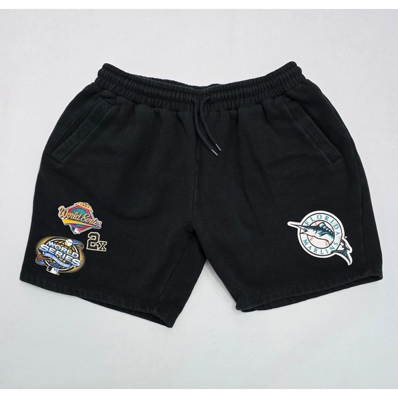 New Era Other - New Era Florida Marlins World Series Champions Shorts Mens Large Black MLB